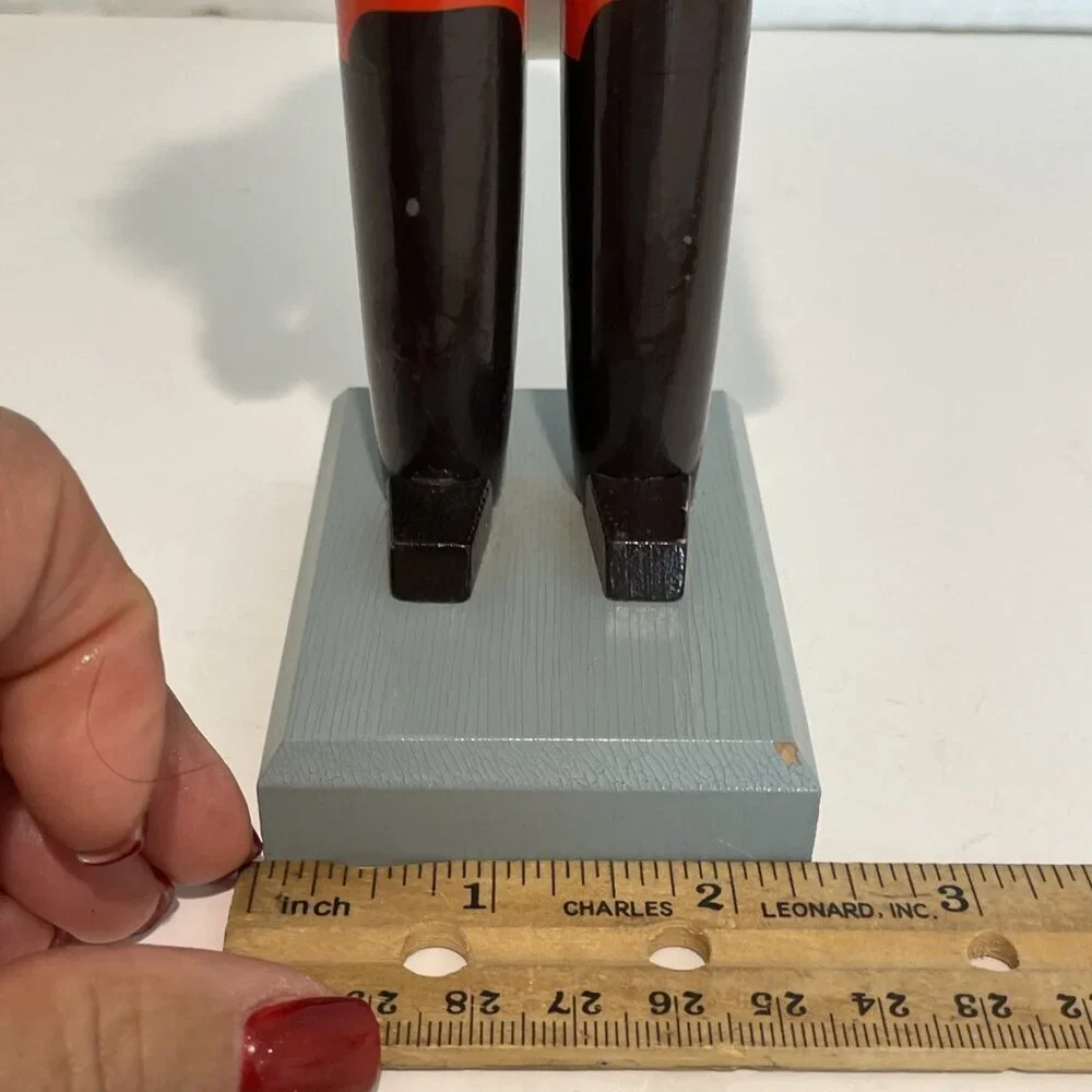 Vintage Erzgebirgische Volkskunst Nutcracker Soldier With Rifle 12